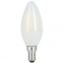 Xavax Led-gloeidraad E14 470lm Verv. 40W Kaars Warm Wit Mat RA90 Dimbaar